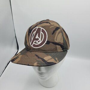 Marvel Avengers Camo Hat Cap Snapback Adjustable One Size